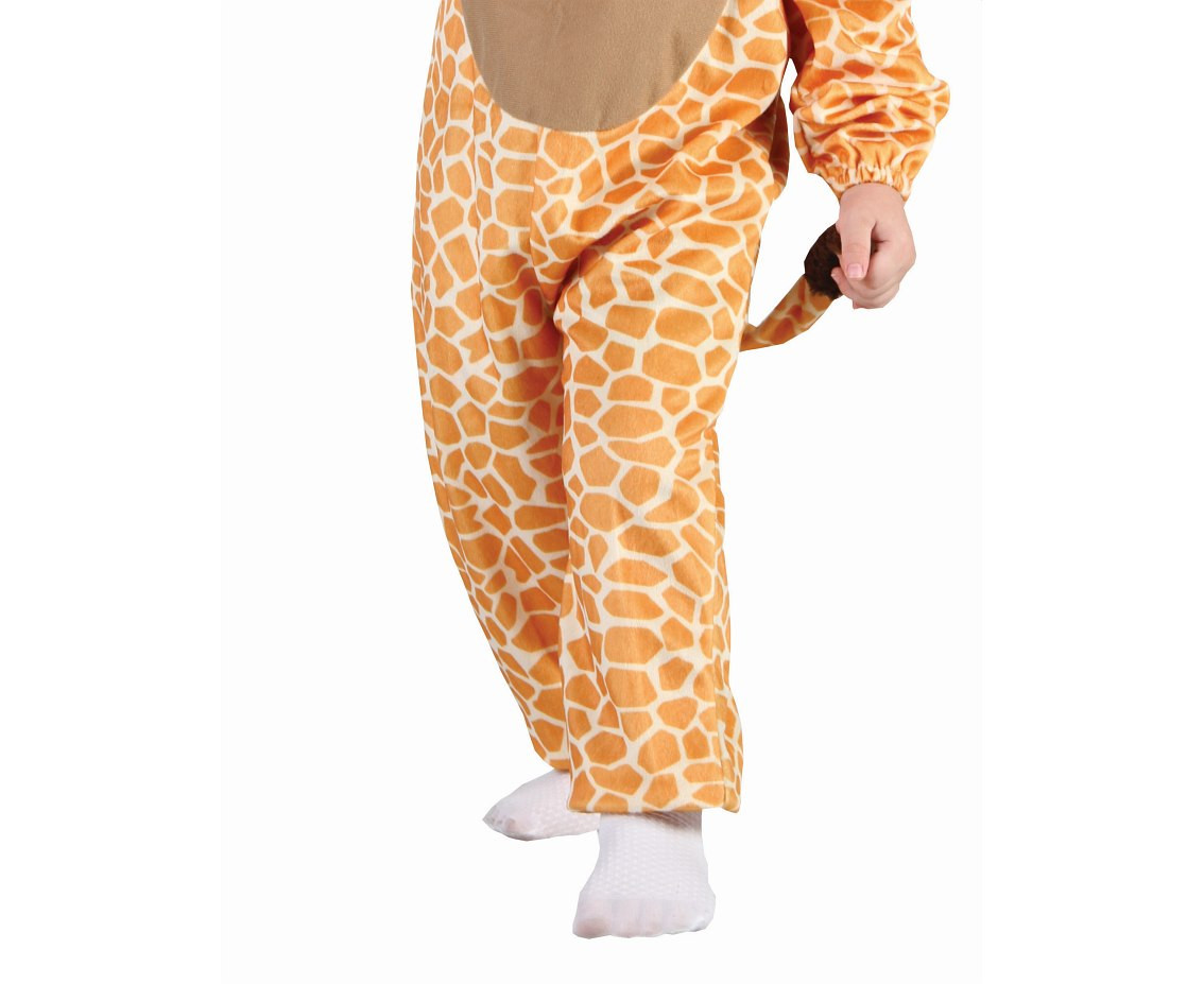 Role play-set for child Giraffe (hooded jumpsuit, tail), size 92/104 cm